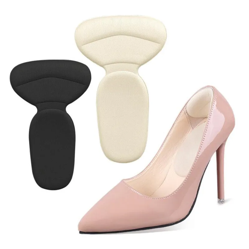 1pair T-triap s vysokým podpätkovým rukovätami vložky vložky Ortotická topánka Vložte vložky na päty chrániče päty pre ženy pre ženy