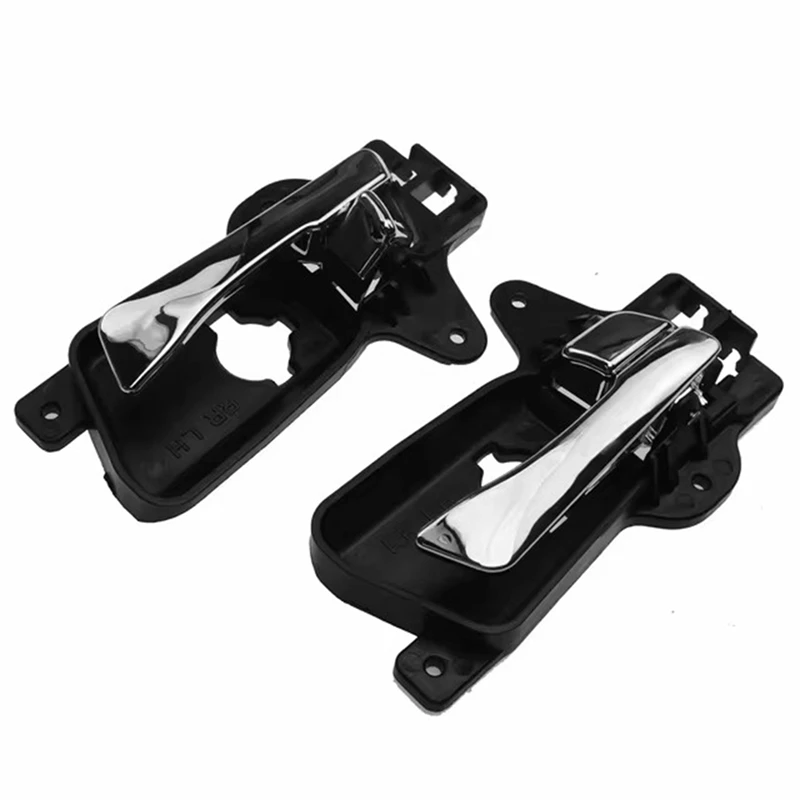 1pair vnútorná rukoväť zadných dverí Chrome Pull pre Hyundai Elantra i30 i20 Kia Cee'd 2006-2012 83610-2L010 83620-2L010