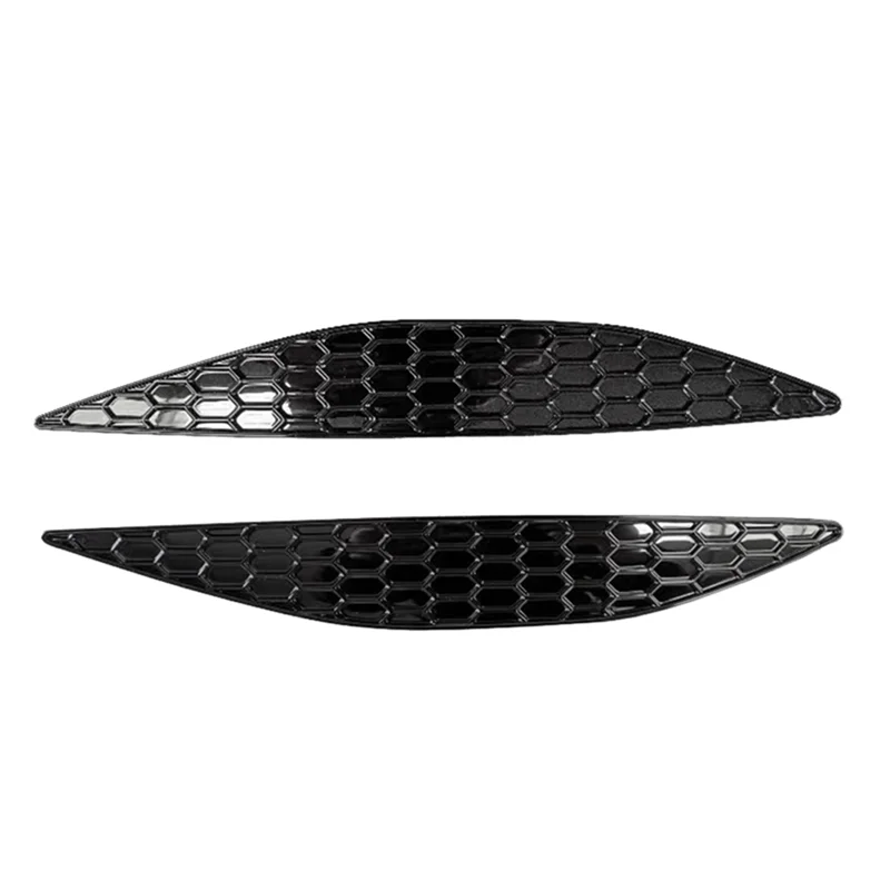 1Pair zadný bar voštinový reflektorový kryt Styling pre VW Golf 7 GTI MK7 2014-2018 Nálepka na svetlé prúžky chvosta hmly