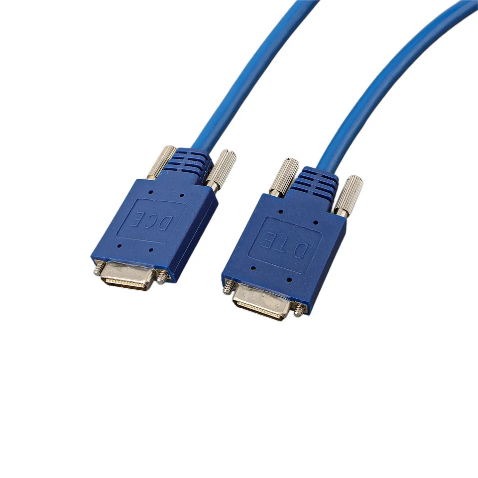 1pc 0,9 m modrý kabína-SS-2626X kábel pre WIC-2T-Priemyselné riadenie smerovača SCSI pre WIC-2T, 26pin DCE na DTE, 80G