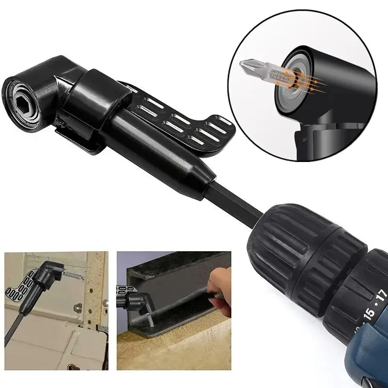1pc 105 stupňa vŕtacieho adaptéra, Hexbit Socket s predĺžením nárazu 1/4 
