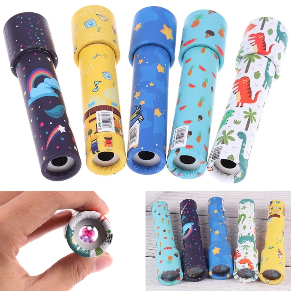 1pc 14.5 cm kreatívne rotujúce kaleidoskopové magické klasické vzdelávacie hračky pre deti deti Imaginatívne hračky náhodné odoslanie