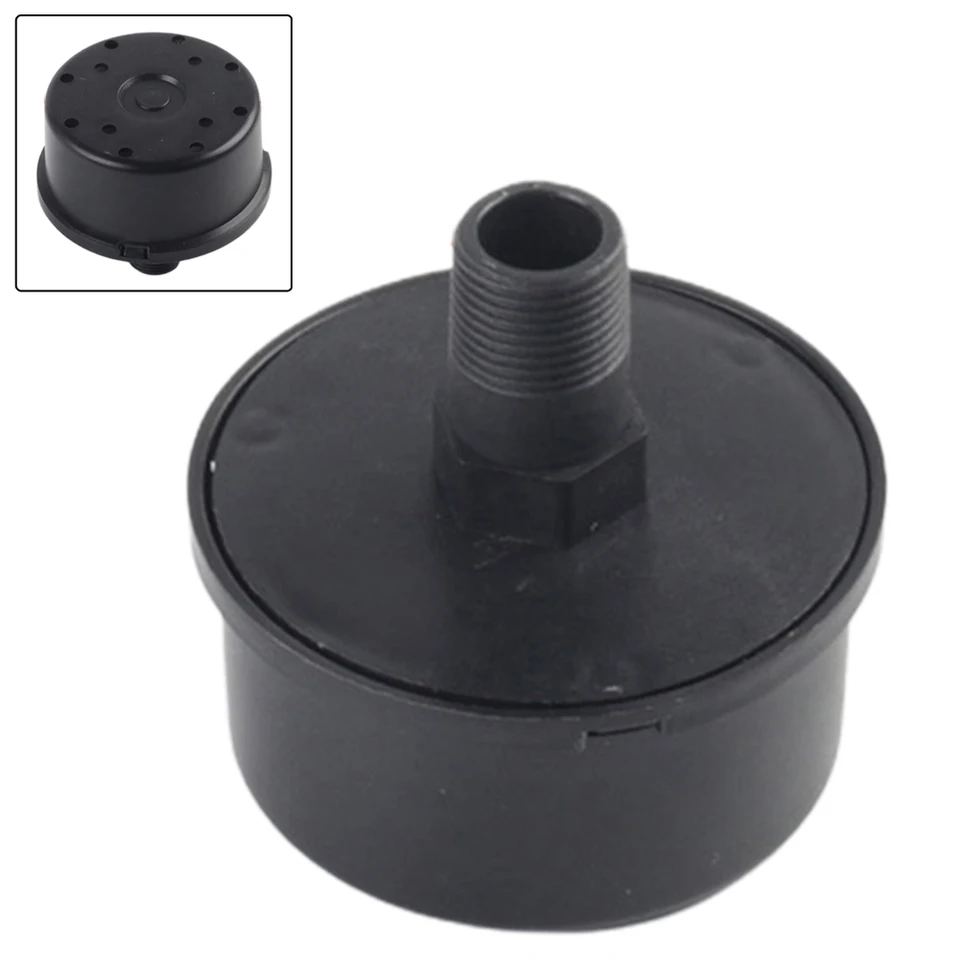 1pc 16 mm filter tlmič pre vzduchový kompresor malý kruhový plastový plášť tlmič tlmič pneumatických častí