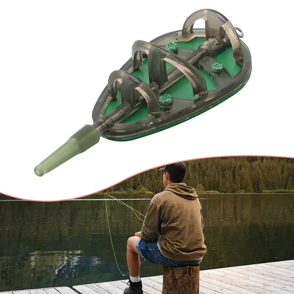 1pc 20 až 100 g rybárske podávače nástroje Inline Method Feeder pre kaprové rybárske náradie Metóda Metóda Feeder Fishing Príslušenstvo