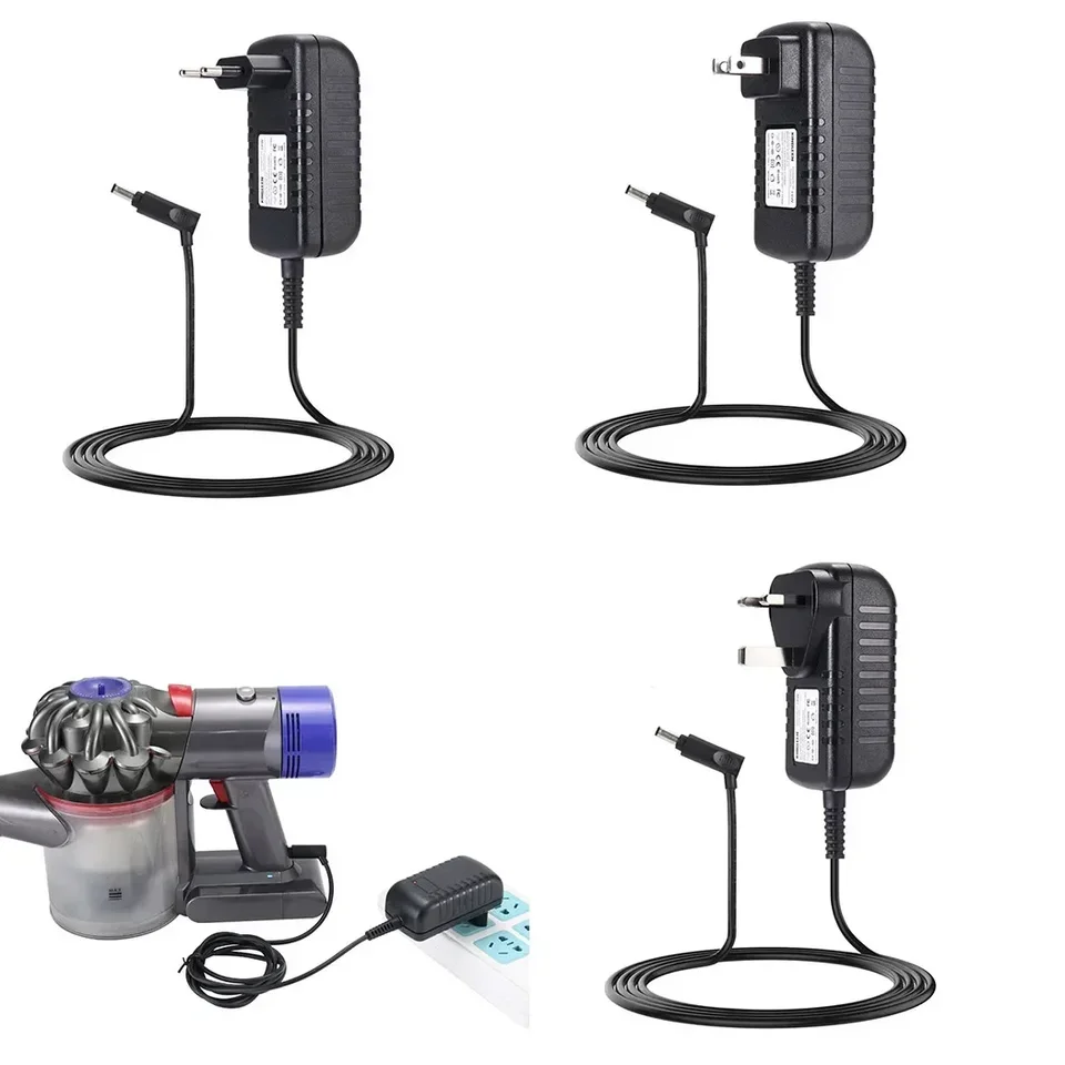 1pc 26.1V Nabíjanie batérie napájací kábel Zátka pre Dyson V6 V7 V8 Vávac