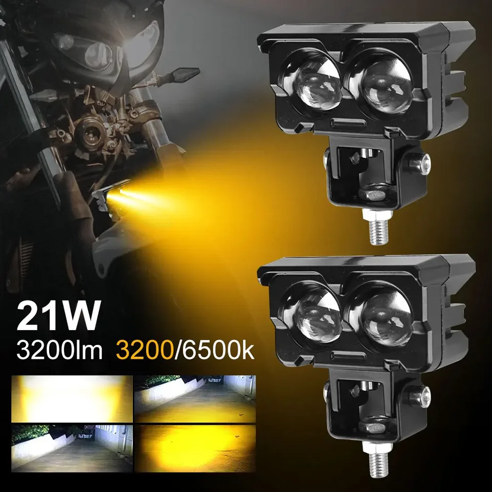 1pc/2ks motocykle Spotlight Car LED Work Work Light Bar Svetlomety Svetlomety Extra Svetlo pre terénne traktorové hmlové svetlá