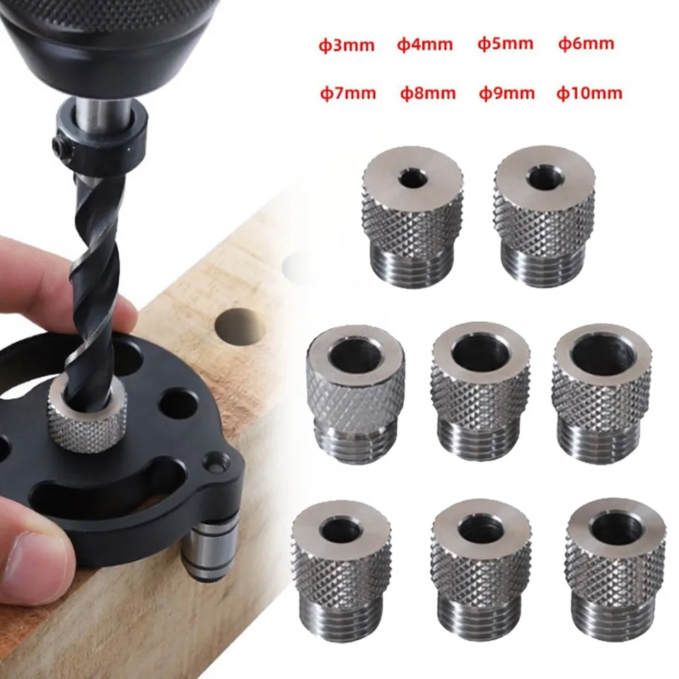 1pc 3/4/5/6/7/8/19/10 mm vŕtací rukáv M14 DRUGING JIG DRILLING V DRILLING LOOKÁR NEPLATÍ NEPOUŽÍVATEĽNÁ OCE NA WOODWORKKING Vŕtanie