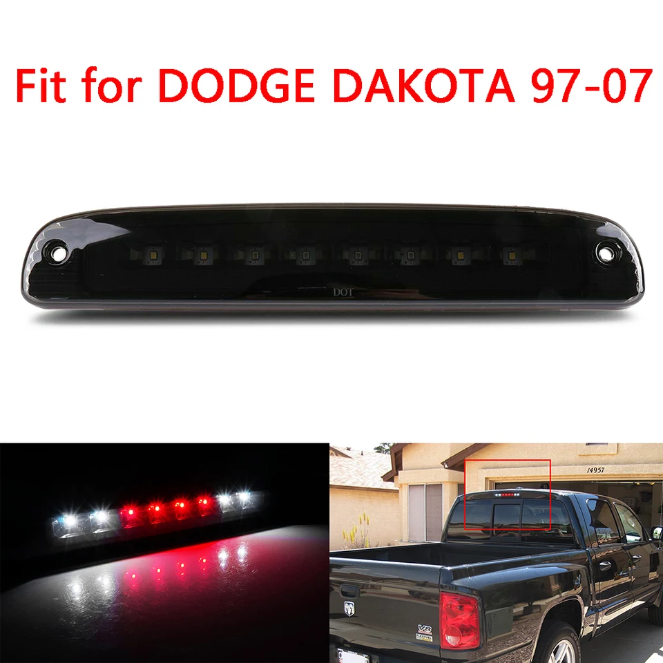 1pc 3. brzdové svetlo nákladný svetlo kompatibilné s Dodge Dakota 1997-2007 5056203AH 55056203AC 55056203AB