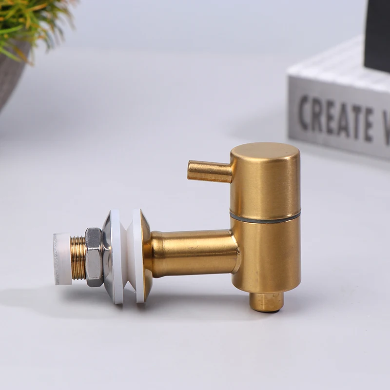 1pc 304 Nerezová oceľ Spigot Water Faucet Faucet pre pivo šťavy nápoj nápoj víno s výdajňou výdrž 16 mm