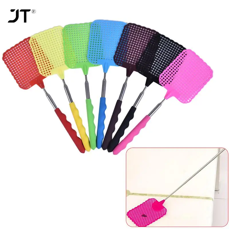 1pc 8cm*9,5 cm*10cm Fly Swatters Teleskopický rozširovateľný prevent Pest Mosquito Tool Mreet