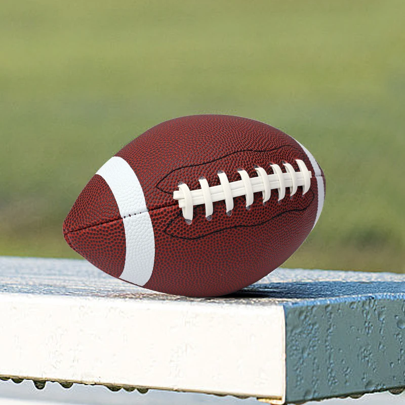 1PC American Football Veľkosť 3 6 9 Rugby Ball Outdoor Indoor Sports Competition Balls Dospelí Tering Game Rugby Accessories