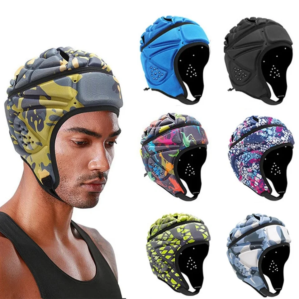 1pc americká futbalová havária Outdoor Sports Hockey Futbal brankári nastaviteľné Eva Headcap Sports Sports Ochranné vybavenie