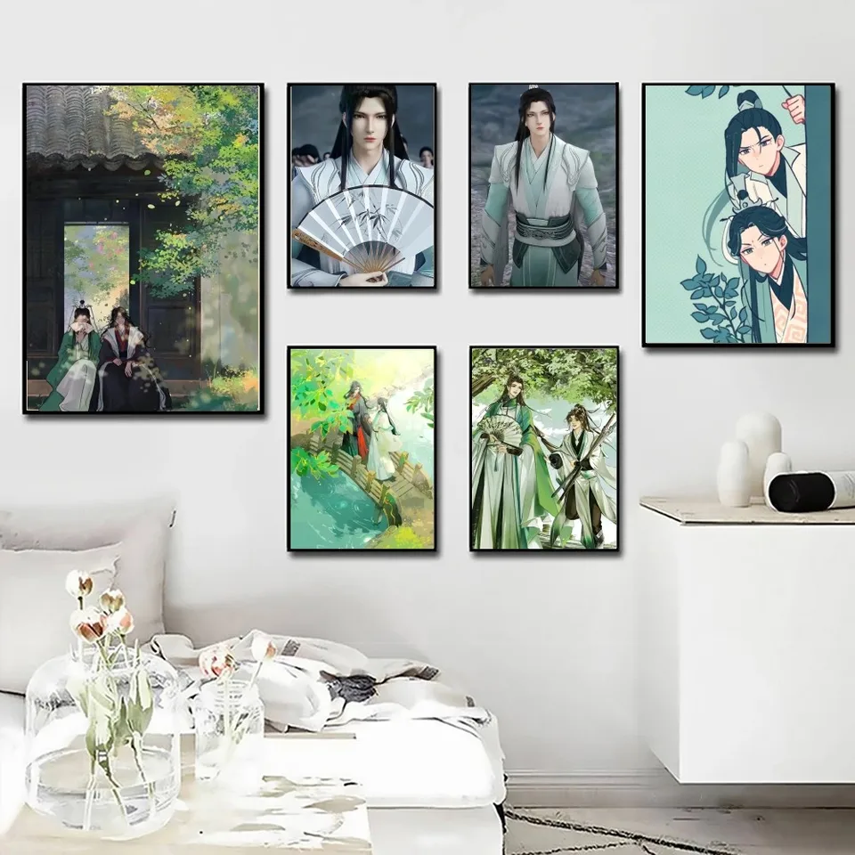 1pc Anime Scumbag System plagát plagát Art Bar Bar Obývacia izba nábytok dekor