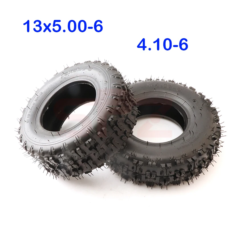 1pc ATV Go Kart Mini Quad 4,10-6 palca 13x5,00-6 pneumatí