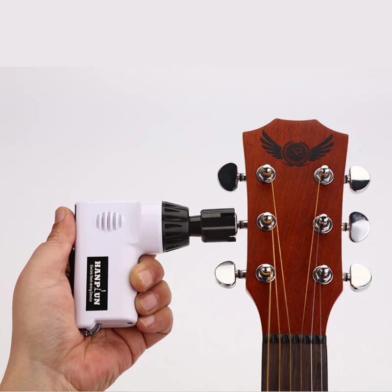 1pc automatický gitarový tuner nástroj na kolíkový strun na Guitar Ukulele Tuning Tool Nabíjanie pomocou kábla USB