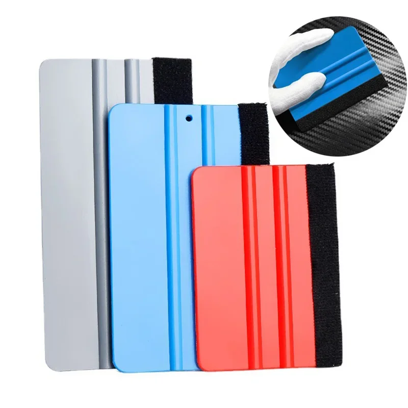 1PC Automatický štýl Felt Edge Vinyl Squeegee Car Vinyl Scraper Vozidlo TINT TINT FILM FILM