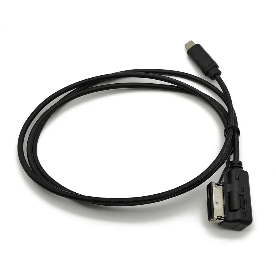 1pc automobilové rozhranie Aux Adax Adapter Adapter kábel AMI Audio rozhranie prehrávajte hudbu pre Audi pre iPhone 7/8/x príslušenstvo