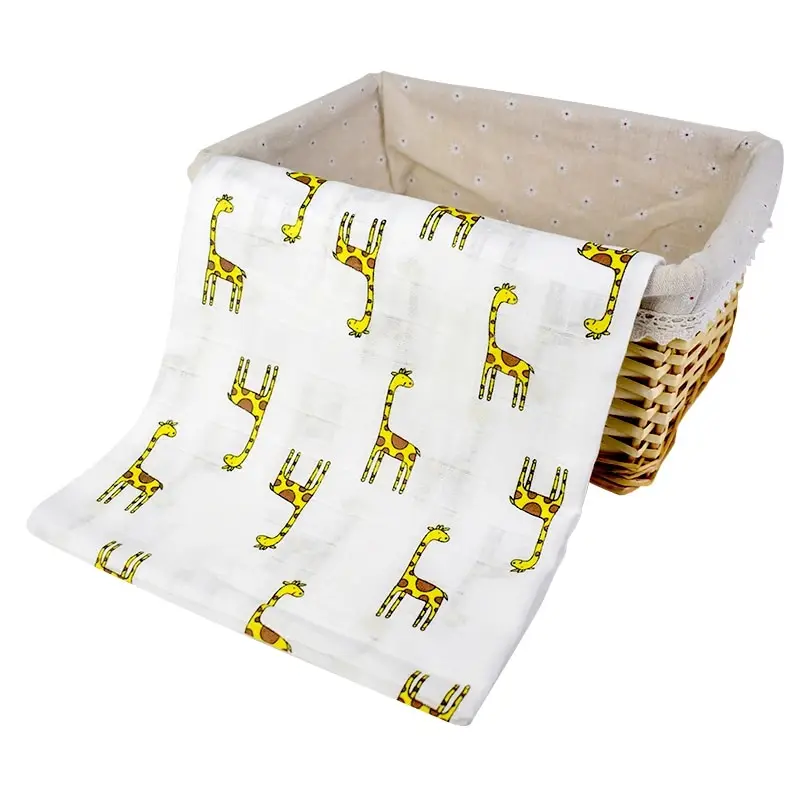 1PC Baby Swaddle prikrývka Unisex Swaddle Wrap Soft Meslin Cotton Swaddle prikrývky neutrálne prikrývky pre chlapcov a dievčatá