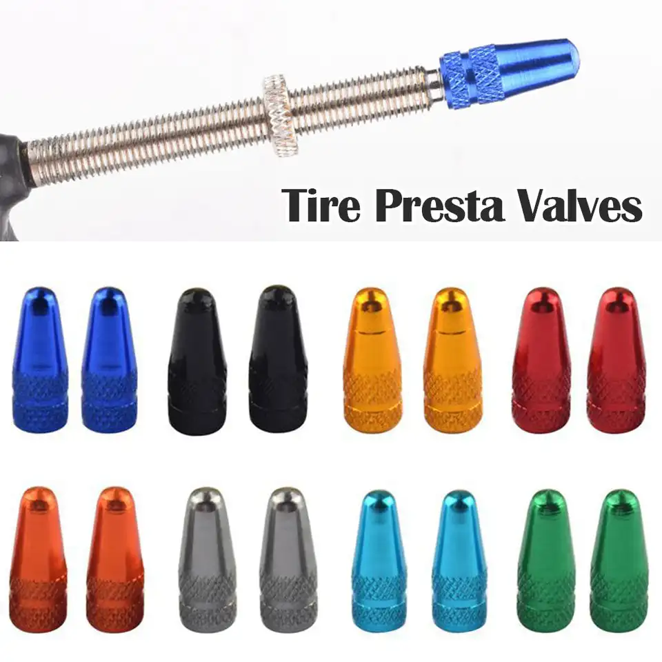 1PC Bicykel pneumatiky Presta Ventily Caps Caps Caps Hliníková zliatina pre cestné bicykle Ultralight Cap navrhnuté kryty ventilových ventilov