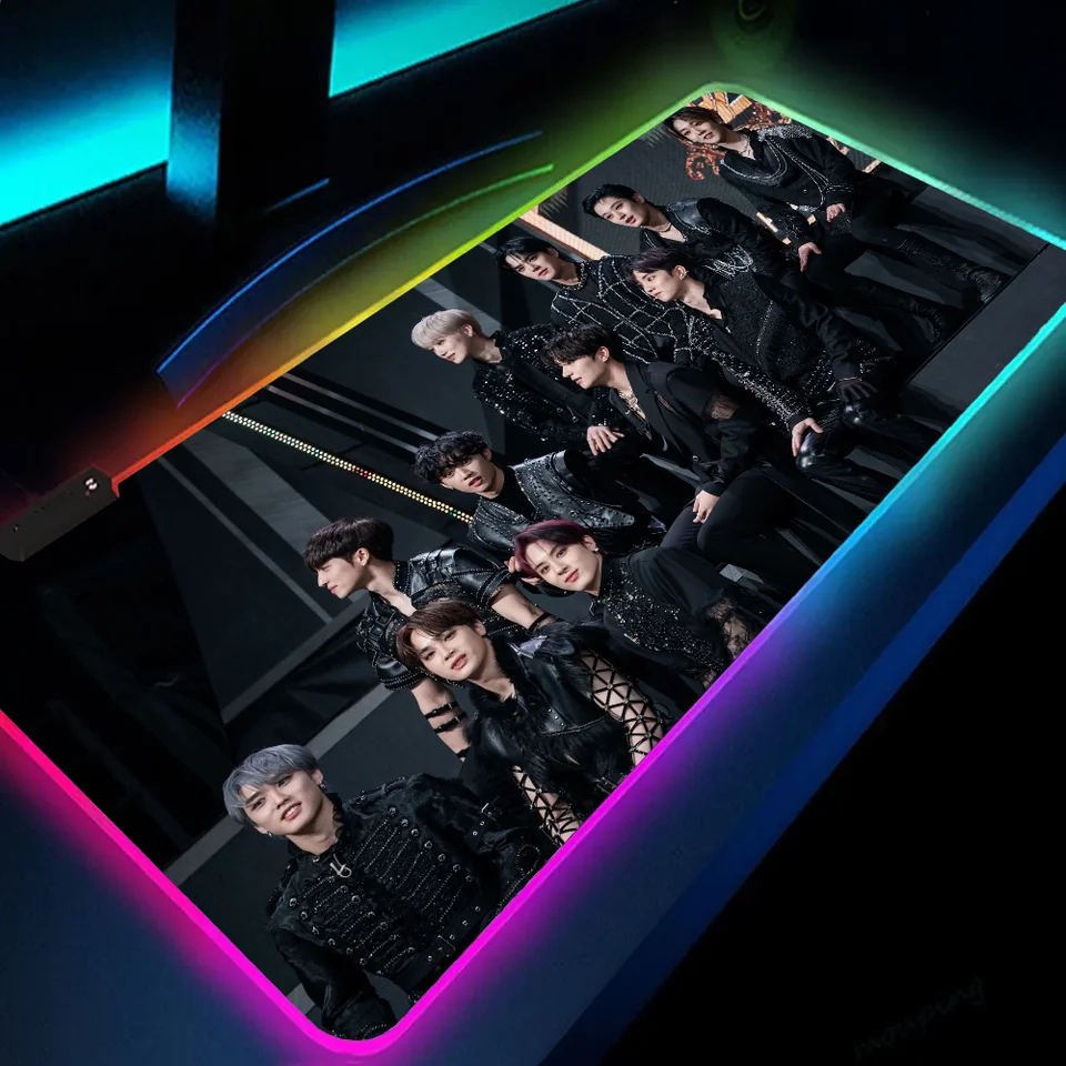 1pc Boy Group The B-Boyz XXL RGB Gaming Mouse podložky HD čierne hráči