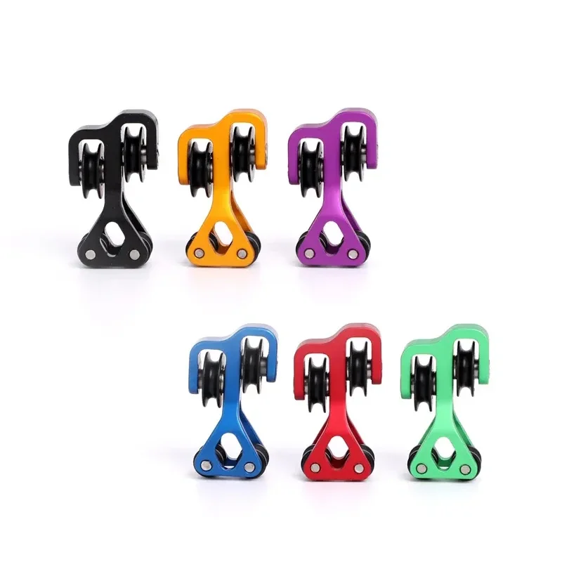 1pc brehový reťazec splitter posúvací kĺzavý výmena kladky na separátor Bowstring