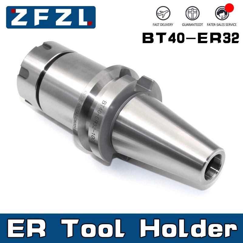 1pc BT40 ER32 70L 100L NONE SHANK SHANK VYSOKÁ PRECISION 0,002 pre držiak nástroja na obrábanie CNC CONCING CENTRE