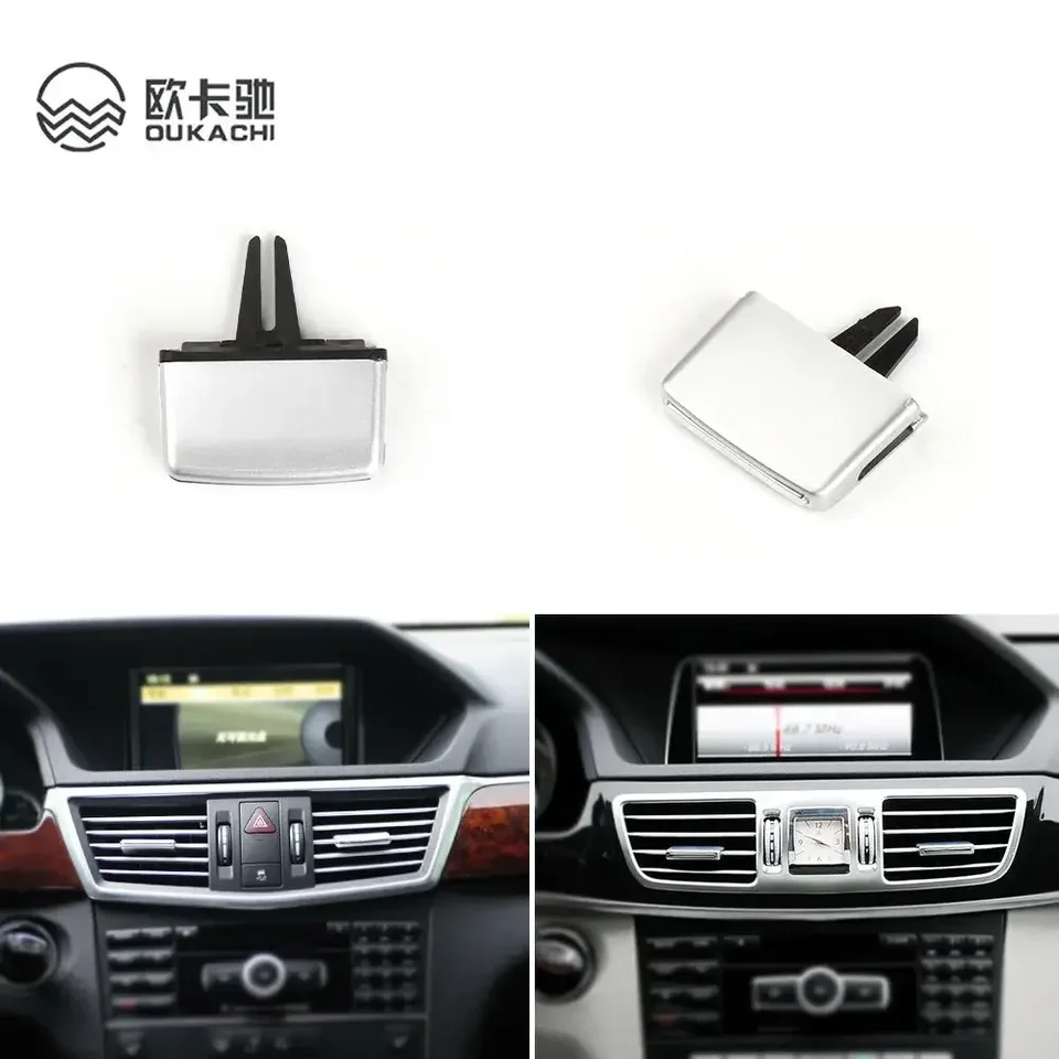 1pc Car A/C Air Vent Grille Tab Clip Automobil Automobile Opravy súpravy pre opravu pre Mercedes-Benz E-Class W212 2009-2015