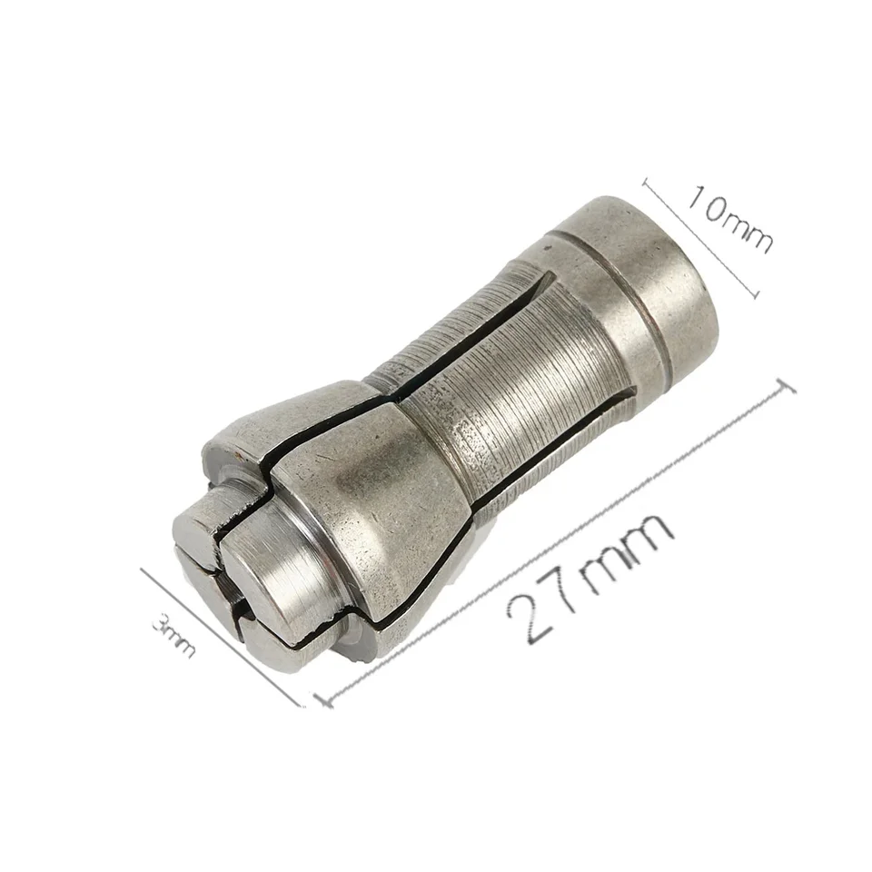 1pc Collet Chuck Adapter 6 mm/3 mm gravírovanie orezávania brúsky Elektrický smerovač na výrobu dreveného spracovania na výrobu dreva