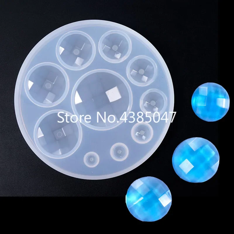 1PC Diamond Ball Stone Tvár Šperky na šperky