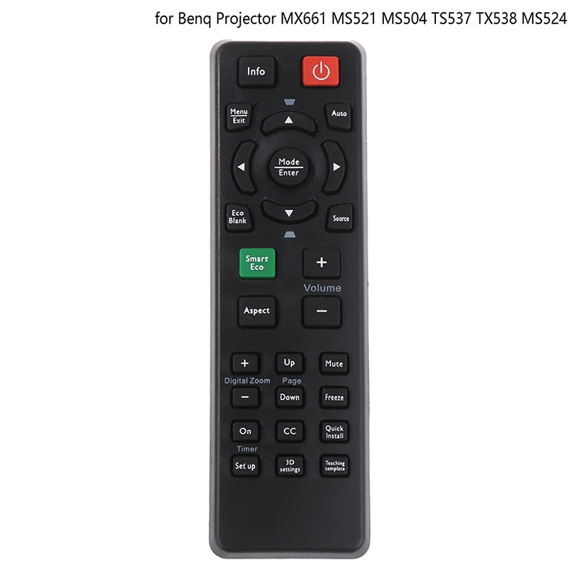 1pc diaľkové ovládanie pre BenQ Projector MX661 MS521 MS504 TS537 TX538 MS524 Diaľkové ovládanie