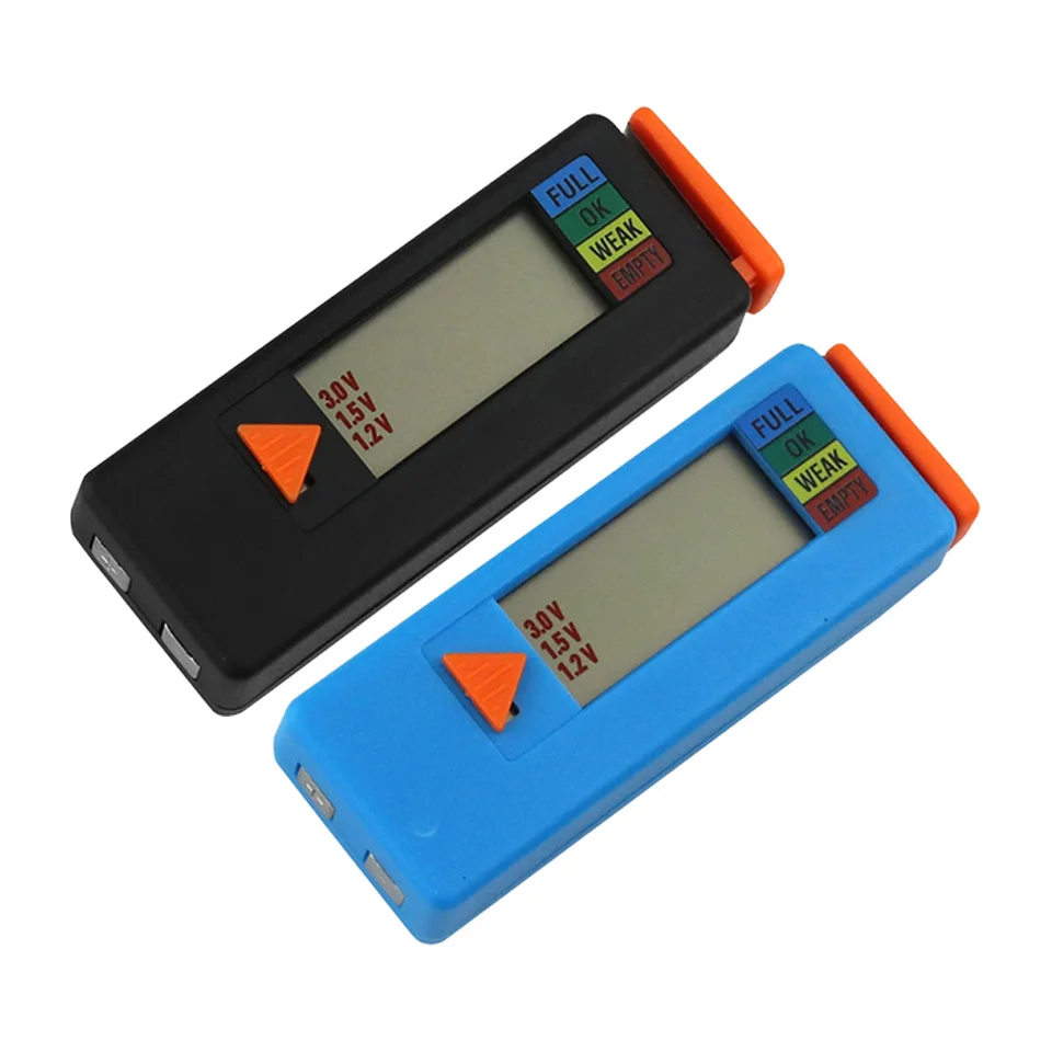 1pc digitálny displej tester batérie BT-188A Detektor batérie prenosný pre 1,5-9 V batériu