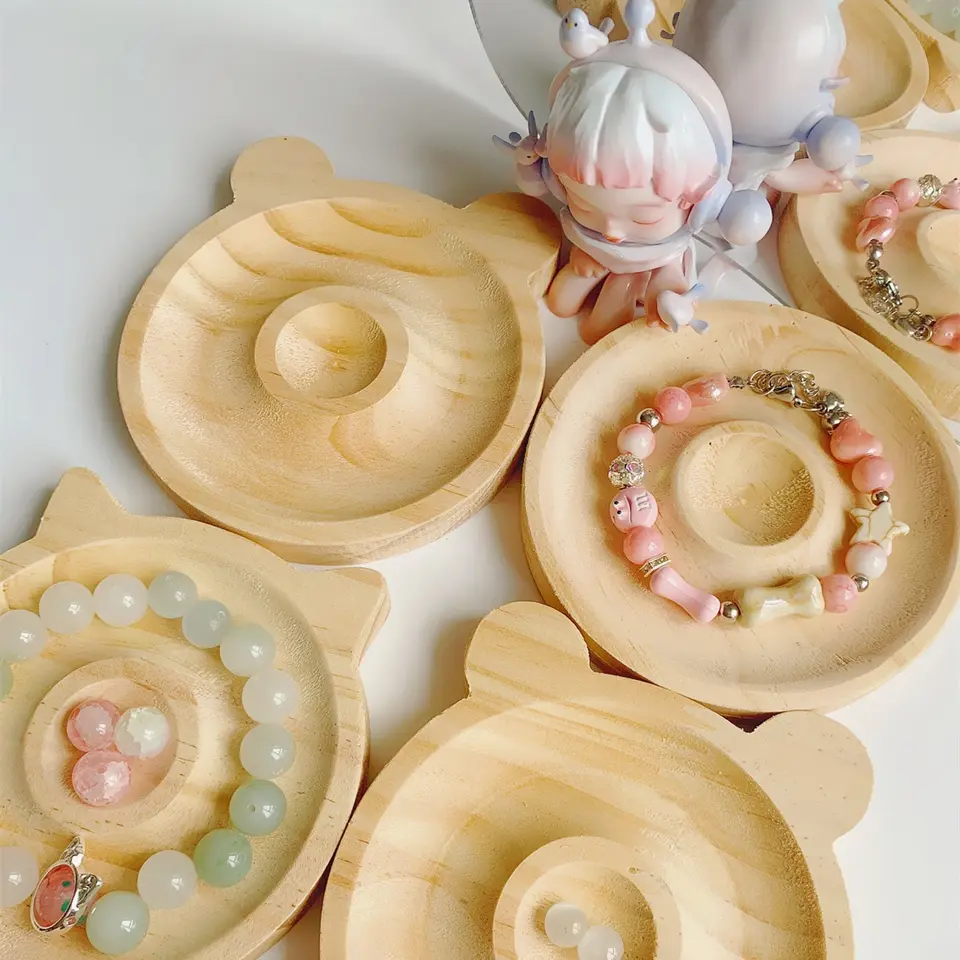 1PC DIY Drevené korálky Dizajn