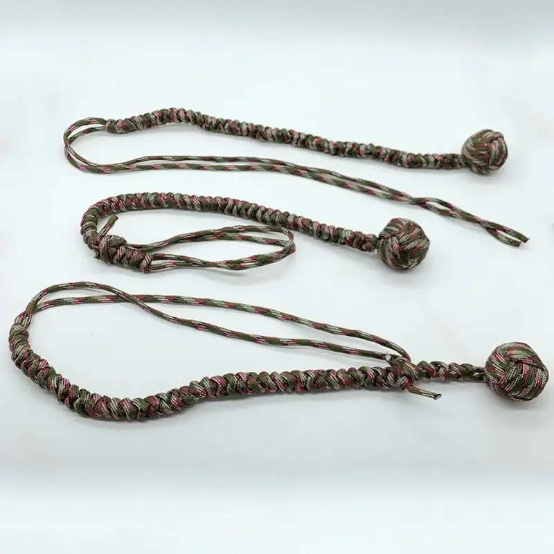 1pc DIY Monkey Fist Whip náramok vonkajšie EDC Self Defense Lope Oceľ Oceľ Break Breaker Breaker Osobné bezpečnostné kľúčové náradie
