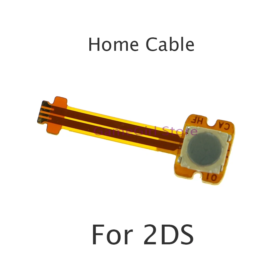 1PC Domov Button Flex Ribbon Cable pre Nintendo 2DS Game Console Výmena dielu