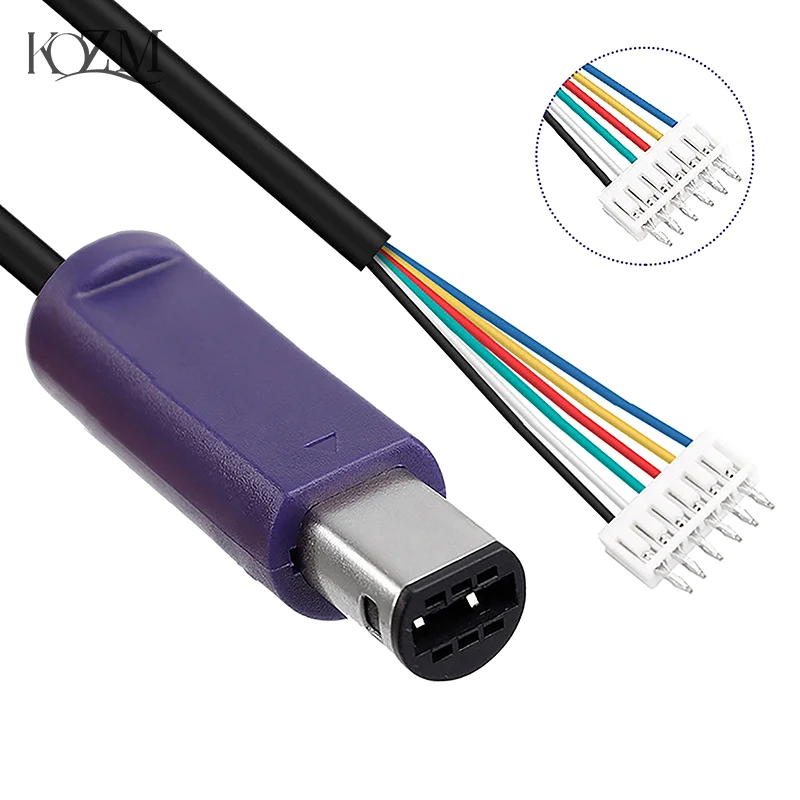 1pc drôt rukoväte kábla pre hernú konzolu pre hernú kocku pre NGC Game Controller Extension Line Gamepad Ruck Ruck Ruck Lover Výmena kábla