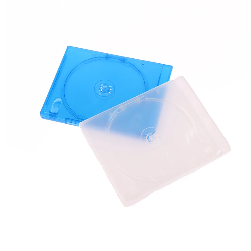 1pc dvojité CD DVD Diss Storage Box Cover CD Game Case Pursict Box kompatibilný pre puzdro na disk disku PS5 / PS4