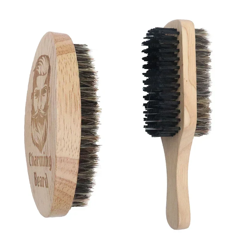 1PC Eco priateľské krady Bristle Pánske holenie kefou prenosný holič prírodný brada na kefu