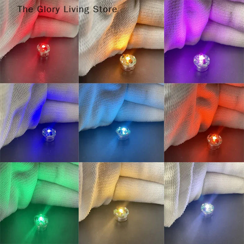 1pc farebné LED svetlo Mikrovlnné Mikrovlnné magnetické ovládacie spínač osvetľovanie čipov Animácia ruka do Plus Light Model Toys Wireless Lamp