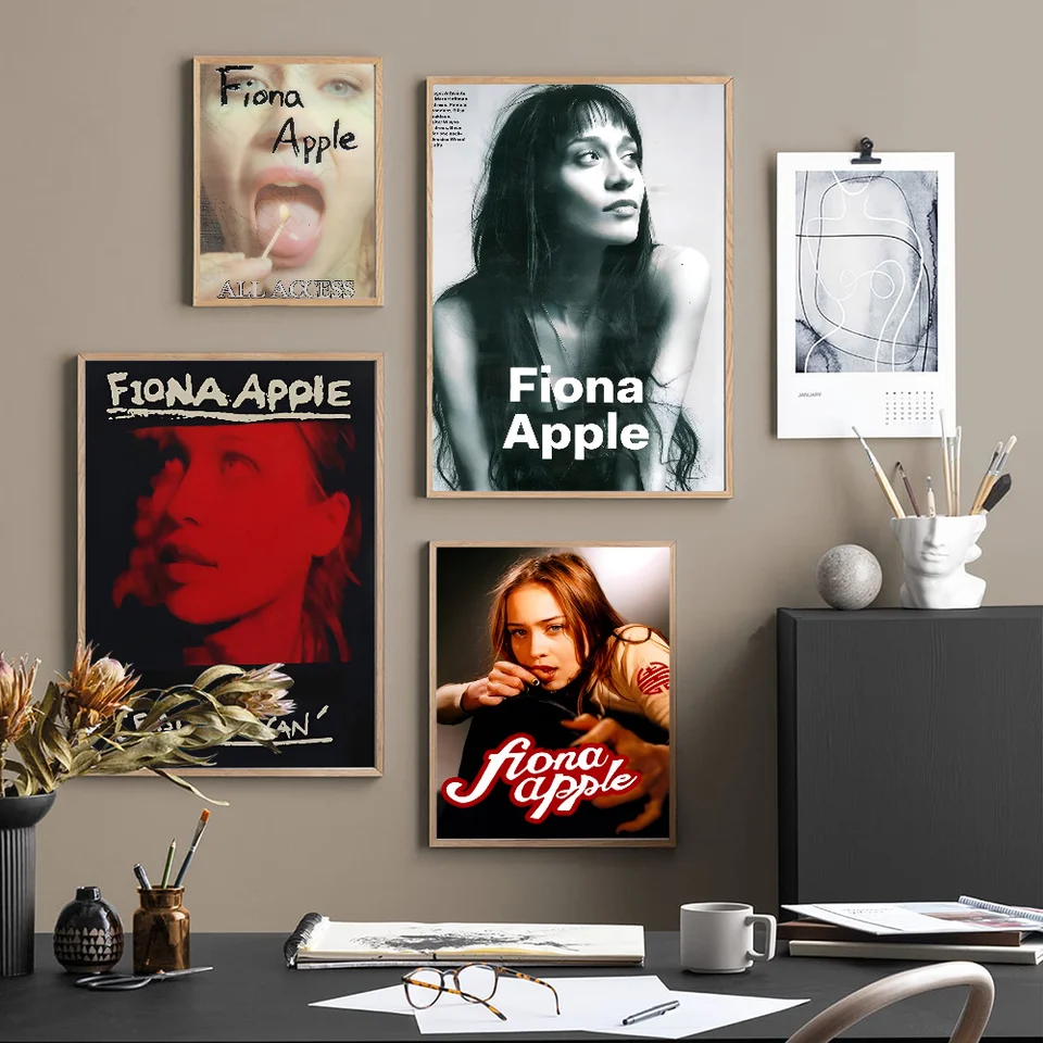 1PC Fiona Apple Movie Sticky Plagáty s nálepkou DIY ROOM Plagáty kaviarne na stenu