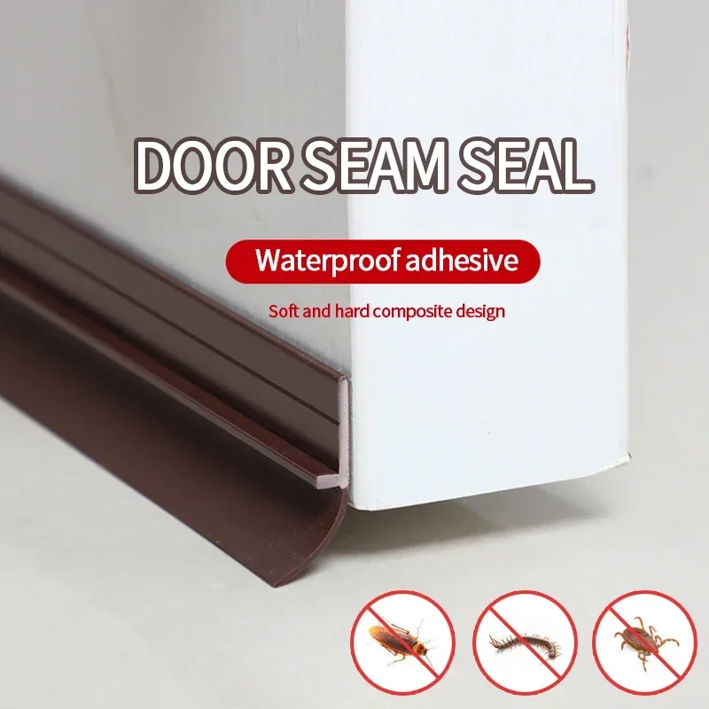 1pc Flexibilné dnežové dvere Strih Strip Strip Zníženie hluku vetra pre zátku pre domácu kúpeľňu Dvere Dnera
