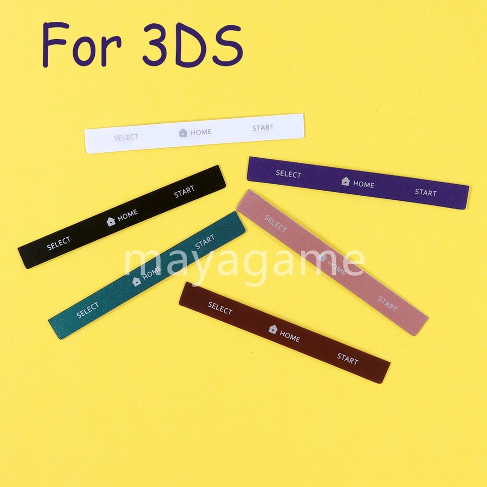 1PC Game Console Gutber Sticker pre Nintend 3DS Domov Button Menu Backspace Key Vyberte START STACKER FILM