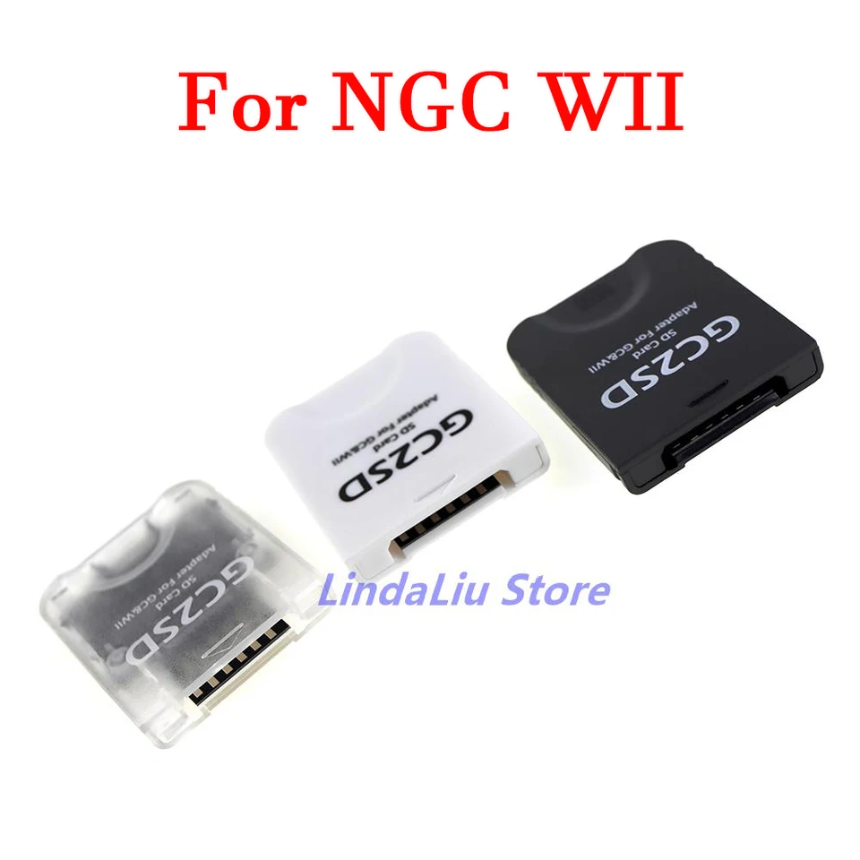 1pc GC2SD GC na SD Card Adapter TF Card Adapter Pamäť SD Card Card Reader pre NGC Game Console for Wii Game Console