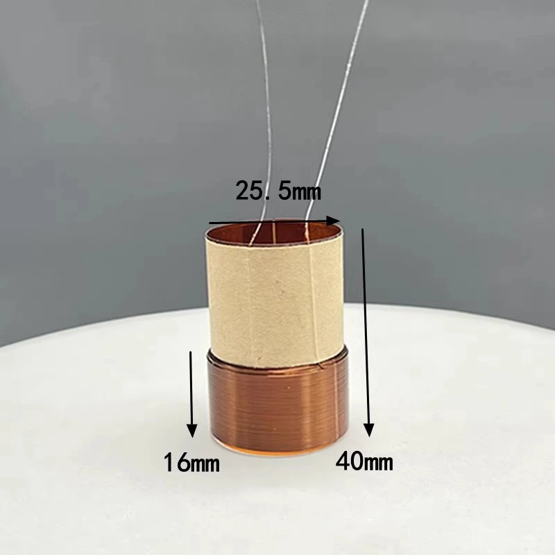 1PC GHXAMP 25,5 mm hlasová cievka KSV 25,5 Core reproduktorov