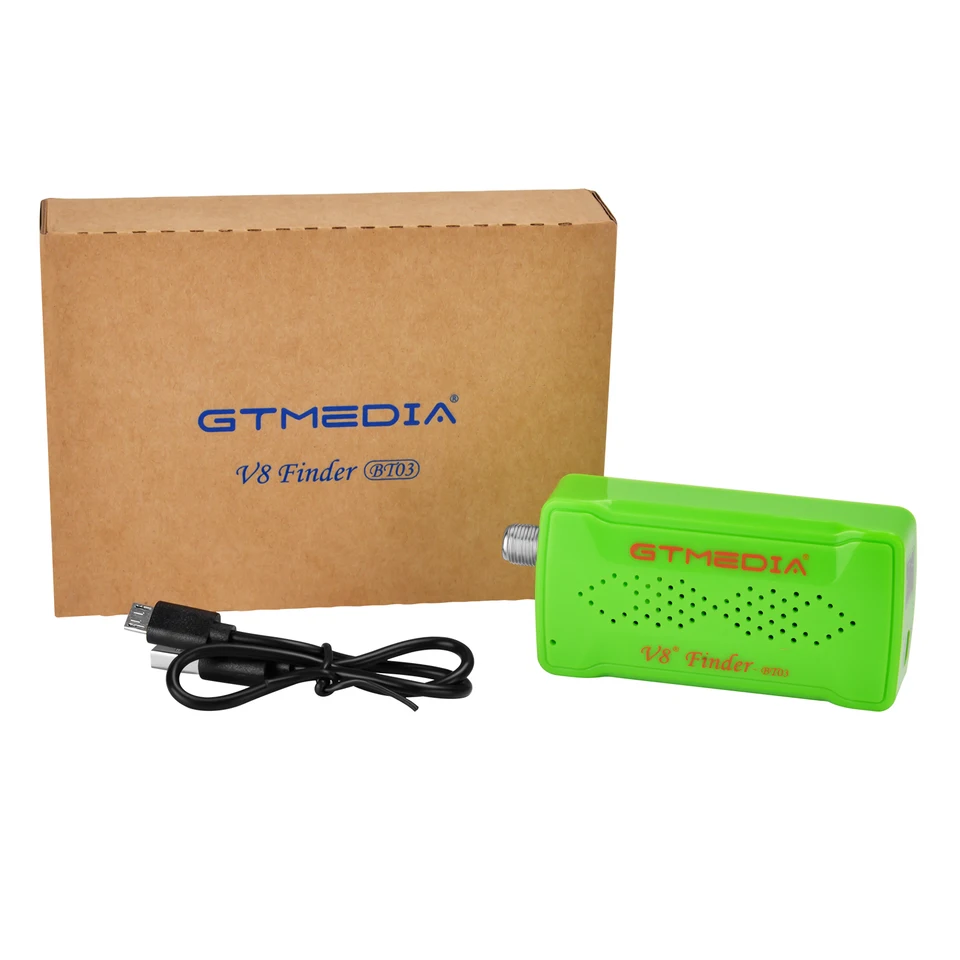1pc gtmedia bluetooth dvb-s2 satelitný nálezový meter v8 fleteder bt03 Mini Satfinder Upgrade freesat BT01 so systémom Android iOS