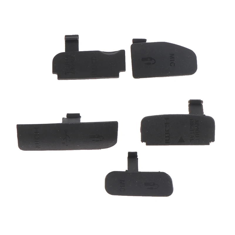 1pc gumové dvere spodné kryt pre kánon EO600D 40D 1100D 5D 70D 6D 7D USB fotoaparát