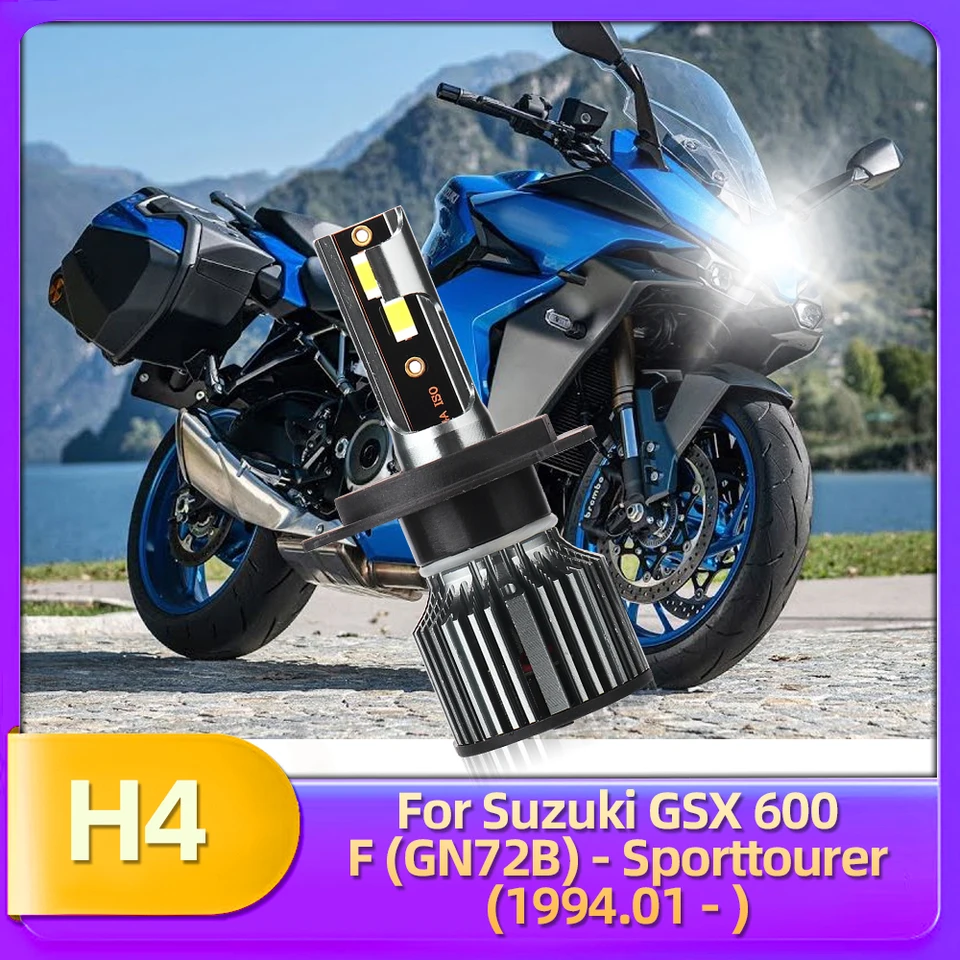 1PC H4 LED motocykla CSP žiarovka pre Suzuki GSX 600 F (GN72B) 1994 až 2022 ROK 2005 2006 2007 2008 2009 2009 2010 2011 2012 2013 2014 2014