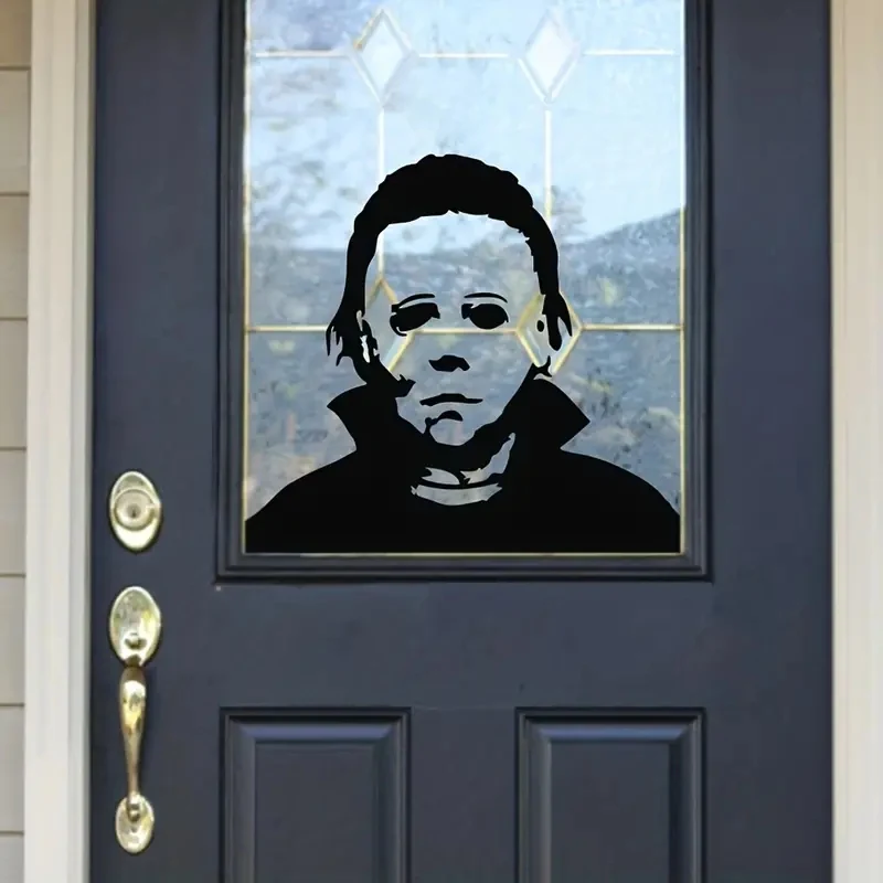 1PC Halloween Prázdniny Horor Horor obývacia izba nálepka vtipné okenné zrkadlo Vinyl Art Decor pre okno