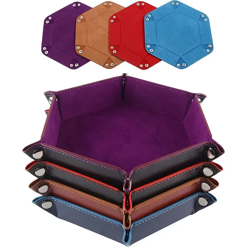 1pc hexagonálne kocky podnos a rôzne úložné box