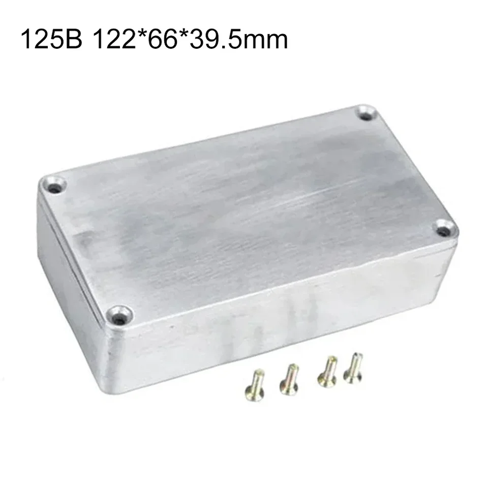 1pc hliníkové puzdro Stomp Box Effects Effects Pedal Guitar Case 1590LB 1590xx 125b 1590dd pre gitarové efekty hliníková skrinka na hliník