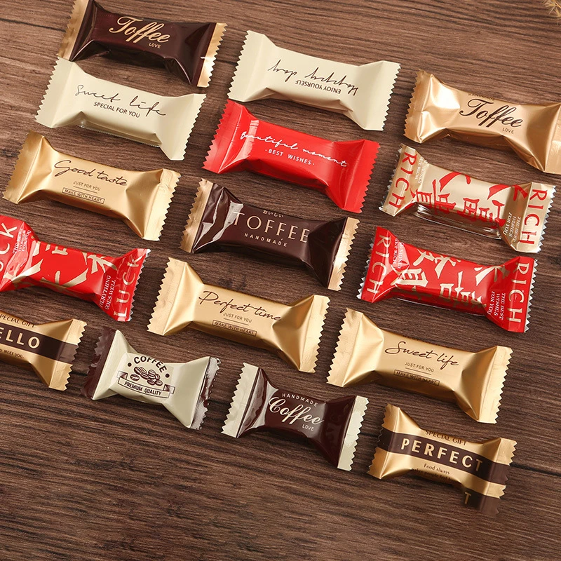 1pc hliníkový film Candy Hot Seal Tašky Domáci večierok ručne vyrábaný čokoládový karame